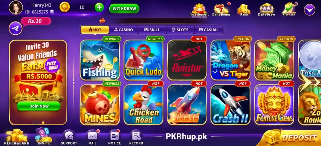 Pakwin777 Game